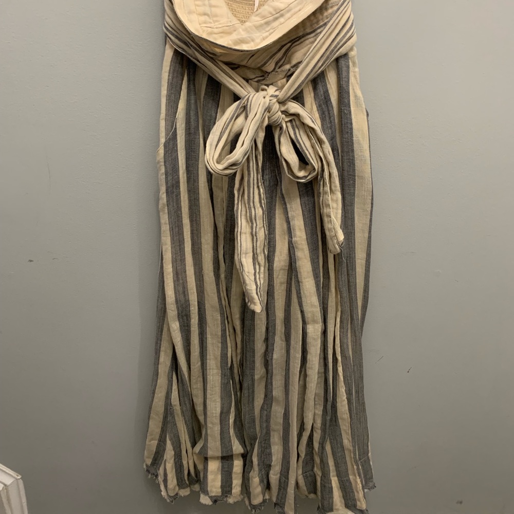 Free People Stripe Me Up Strapless Dress